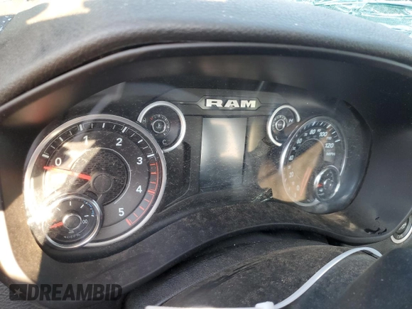 2023 Ram 2500 Tradesman with VIN 3C6UR5HLXPG500683, listed as a Copart auction lot 70429204 with 0 mi miles and Salvage Title. Bid and sale history available at carsss.com. Image 9.