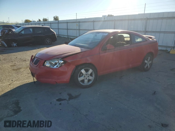 2008 Pontiac G5 with VIN 1G2AL18F087114548, listed as a Copart auction lot 41638335 with 249,256 mi miles and Salvage Title. Bid and sale history available at carsss.com. Image 1.