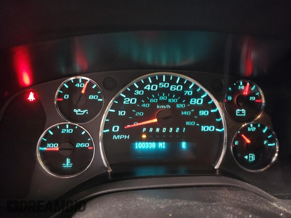 2013 Chevrolet Express Cargo Van with VIN 1GCSGAFX1D1182919, listed as a Copart auction lot 81385094 with 100,338 mi miles and Salvage Title. Bid and sale history available at carsss.com. Image 9.