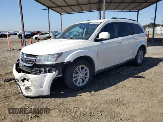 2016 Dodge Journey SXT with VIN 3C4PDCBGXGT224484, listed as a Copart auction lot 46952185 with 125,814 mi miles and Salvage Title. Bid and sale history available at carsss.com. Image 1.