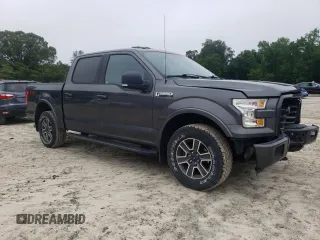2016 Ford F-150 XLT with VIN 1FTEW1EF6GFD03072, listed as a Copart auction lot 60075705 with 79,020 mi miles and Salvage title. Bid and sale history available at DreamBid. Image 4.
