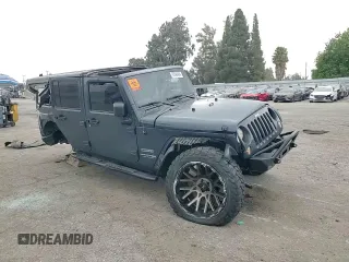 2018 Jeep Wrangler JK Unlimited Sport S with VIN 1C4BJWDG0JL871139, listed as a Copart auction lot 76546464 with 82,164 mi miles and Salvage Title. Bid and sale history available at carsss.com. Image 11.