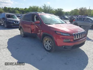 2017 Jeep Cherokee Latitude with VIN 1C4PJLCS6HW604607, listed as a IAAI auction lot 42026228 with 164,934 mi miles and . Bid and sale history available at carsss.com. Image 1.