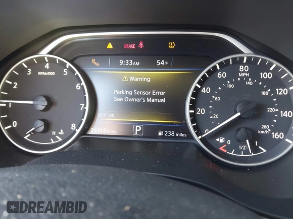 2018 Nissan Maxima S with VIN 1N4AA6AP0JC364148, listed as a IAAI auction lot 41984524 with 24,419 mi miles and . Bid and sale history available at DreamBid. Image 6.