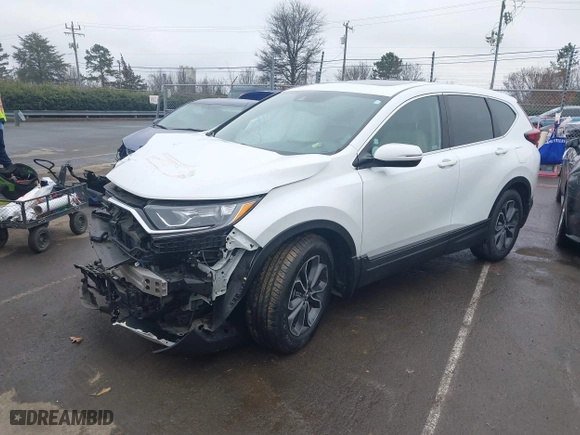 2022 Honda CR-V EX-L with VIN 7FARW1H84NE001719, listed as a IAAI auction lot 41415669 with 50,062 mi miles. Bid and sale history available at carsss.com. Image 20.