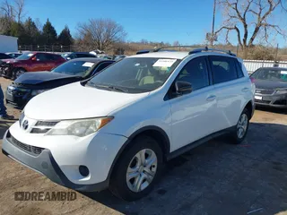 2013 Toyota RAV4 LE with VIN JTMZFREV5D5015987, listed as a IAAI auction lot 41406133 with 188,411 mi miles. Bid and sale history available at carsss.com. Image 17.