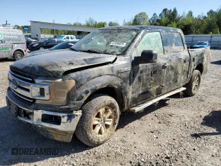 2020 Ford F-150 XL with VIN 1FTEW1EB4LFC29710, listed as a Copart auction lot 52036025 with Not Provided miles and Salvage Title. Bid and sale history available at carsss.com. Image 1.