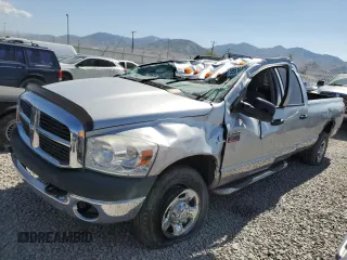 2008 Dodge 3500 SLT with VIN 3D7MX38A78G191845, listed as a Copart auction lot 59510495 with 99,388 mi miles and Salvage title. Bid and sale history available at DreamBid. Image 1.