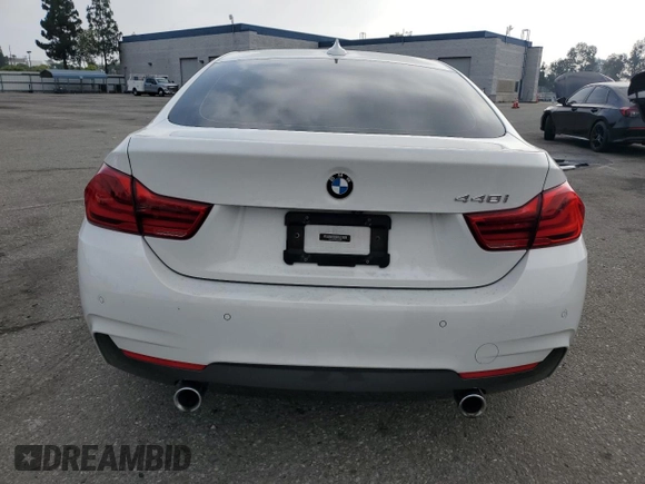 2019 BMW 4 Series 440i with VIN WBA4J5C50KBU79088, listed as a Copart auction lot 62360335 with 46,540 mi miles and Salvage title. Bid and sale history available at DreamBid. Image 6.