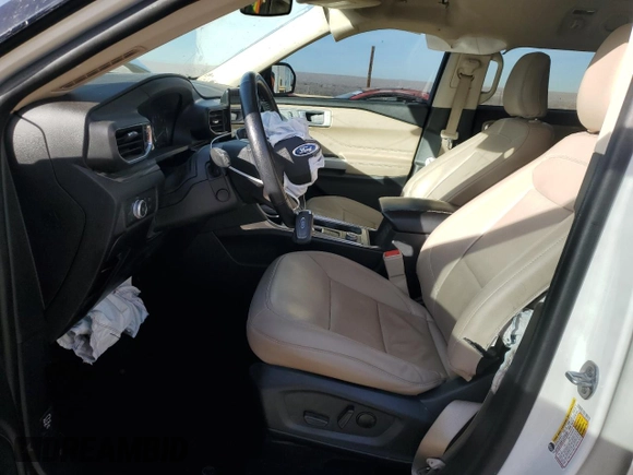 2022 Ford Explorer Limited with VIN 1FMSK8FH1NGA43898, listed as a Copart auction lot 87328924 with 37,273 mi miles and Salvage Title. Bid and sale history available at carsss.com. Image 7.