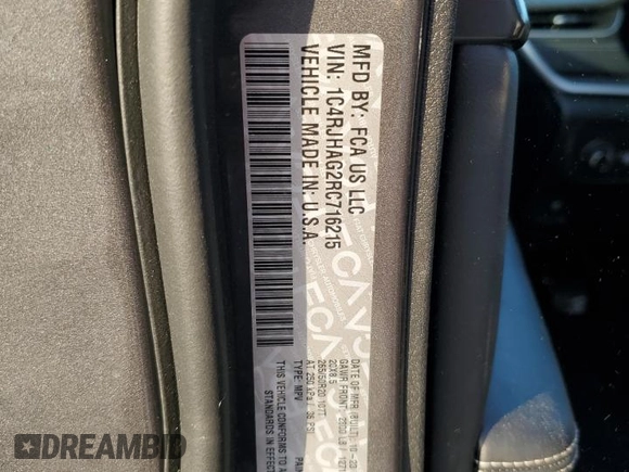 2024 Jeep Grand Cherokee Altitude X with VIN 1C4RJHAG2RC716215, listed as a Copart auction lot 42922815 with 14,653 mi miles and Salvage title. Bid and sale history available at DreamBid. Image 13.