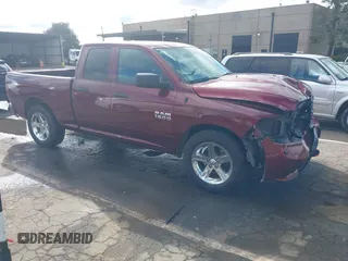 2018 Ram 1500 Express with VIN 1C6RR6FT7JS147365, listed as a IAAI auction lot 41938775 with 99,814 mi miles and . Bid and sale history available at DreamBid. Image 1.