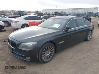 2012 BMW 7 Series 750Li xDrive with VIN WBAKC8C59CC437730, listed as a IAAI auction lot 41427243 with 91,832 mi miles and . Bid and sale history available at DreamBid. Image 2.