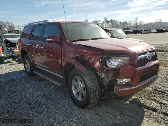 2012 Toyota 4Runner SR5 with VIN JTEBU5JR2C5106430, listed as a Copart auction lot 49665665 with 257,692 mi miles and Salvage Title. Bid and sale history available at carsss.com. Image 4.