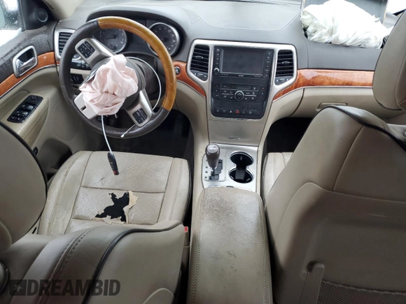 2011 Jeep Grand Cherokee Overland with VIN 1J4RR6GTXBC683420, listed as a Copart auction lot 85053784 with 133,071 mi miles and Non repairable. Bid and sale history available at DreamBid. Image 8.