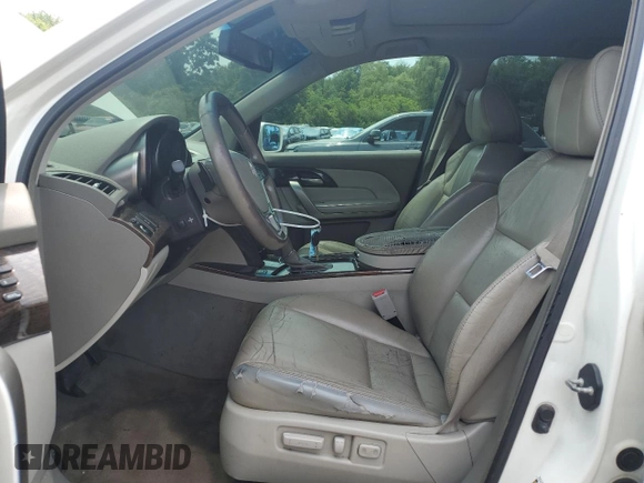 2011 Acura MDX with VIN 2HNYD2H28BH500165, listed as a Copart auction lot 59914505 with 210,882 mi miles and Clean title. Bid and sale history available at DreamBid. Image 7.