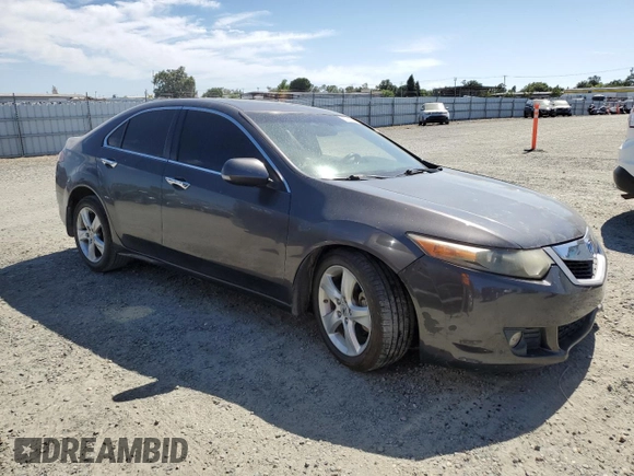 2009 Acura TSX with VIN JH4CU26679C010740, listed as a Copart auction lot 60935045 with 147,195 mi miles and Salvage title. Bid and sale history available at DreamBid. Image 4.