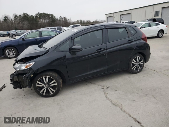 2019 Honda Fit EX with VIN 3HGGK5H83KM711063, listed as a Copart auction lot 41842555 with Not provided miles and Salvage title. Bid and sale history available at DreamBid. Image 1.