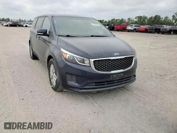 2018 Kia Sedona LX with VIN KNDMB5C16J6378853, listed as a Copart auction lot 51292245 with 141,329 mi miles and Salvage Title. Bid and sale history available at carsss.com. Image 12.