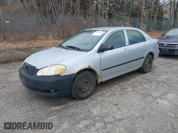 2005 Toyota Corolla CE with VIN JTDBR32E652050311, listed as a IAAI auction lot 41935276 with 142,486 mi miles and . Bid and sale history available at DreamBid. Image 2.