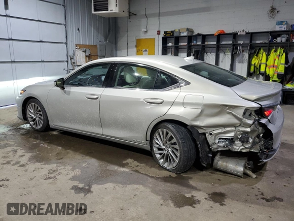2022 Lexus ES 300h Luxury with VIN 58AEA1C17NU018349, listed as a Copart auction lot 43206535 with 13,464 mi miles and Salvage title. Bid and sale history available at DreamBid. Image 2.