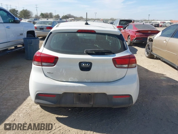 2018 Kia Rio LX with VIN 3KPA25AB8JE087859, listed as a IAAI auction lot 41399650 with 57,770 mi miles and . Bid and sale history available at DreamBid. Image 17.