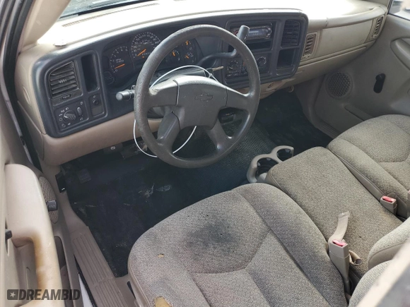 2006 Chevrolet Silverado 1500 LS with VIN 1GCEC19X46Z194393, listed as a Copart auction lot 45478015 with 330,693 mi miles and Salvage Title. Bid and sale history available at carsss.com. Image 8.