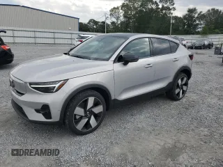 2023 Volvo C40 Recharge Pure Electric Ultimate with VIN YV4ED3GM8P2052766, listed as a Copart auction lot 72587604 with 42,283 mi miles and Salvage Title. Bid and sale history available at carsss.com. Image 1.