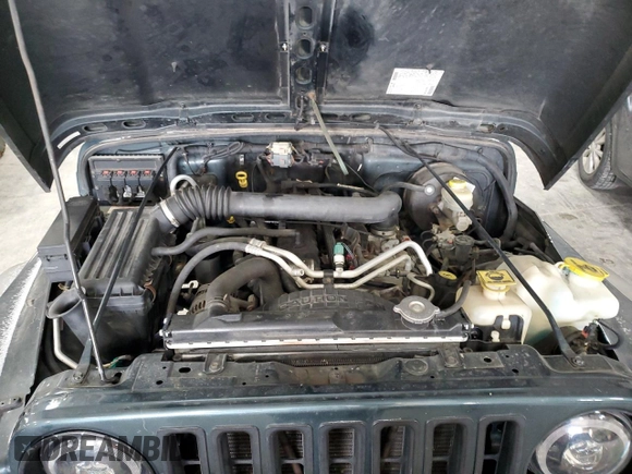 2006 Jeep Wrangler SE with VIN 1J4FA29S36P724699, listed as a Copart auction lot 41764425 with 129,016 mi miles and Salvage Title. Bid and sale history available at carsss.com. Image 13.