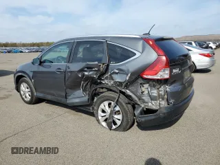 2012 Honda CR-V EX-L with VIN 2HKRM4H73CH626718, listed as a Copart auction lot 47364645 with 26,556 mi miles and Salvage Title. Bid and sale history available at carsss.com. Image 2.