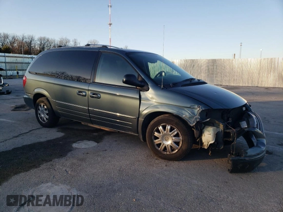 2006 Chrysler Town & Country LWB Limited with VIN 2A8GP64LX6R737814, listed as a Copart auction lot 47658985 with 258,645 mi miles and Salvage Title. Bid and sale history available at carsss.com. Image 4.