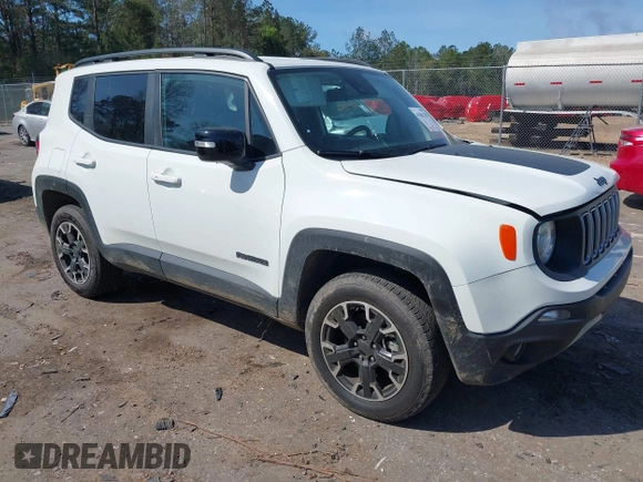 2023 Jeep Renegade Latitude with VIN ZACNJDB17PPP70259, listed as a IAAI auction lot 41862138 with 27,635 mi miles and . Bid and sale history available at DreamBid. Image 1.