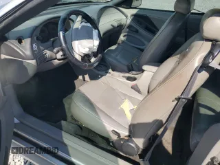 2001 Ford Mustang Deluxe with VIN 1FAFP44451F186147, listed as a Copart auction lot 51152565 with 0 mi miles and Salvage Title. Bid and sale history available at carsss.com. Image 7.