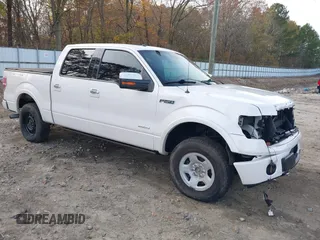2013 Ford F-150 XL with VIN 1FTFW1ET7DFD22929, listed as a IAAI auction lot 40937321 with 202,995 mi miles. Bid and sale history available at carsss.com. Image 1.