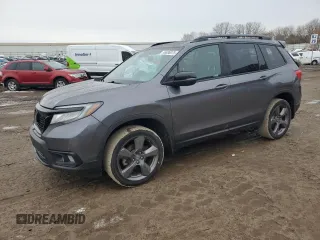 2021 Honda Passport Touring with VIN 5FNYF8H9XMB018998, listed as a Copart auction lot 46836075 with 190,925 mi miles and Salvage Title. Bid and sale history available at carsss.com. Image 1.