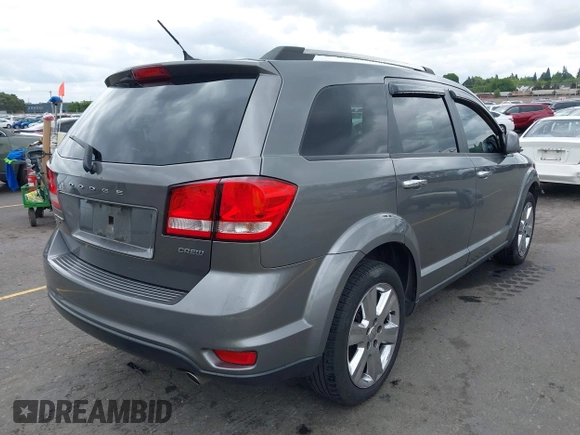 2012 Dodge Journey Crew with VIN 3C4PDDDG4CT213848, listed as a IAAI auction lot 42228688 with 143,406 mi miles and . Bid and sale history available at DreamBid. Image 4.