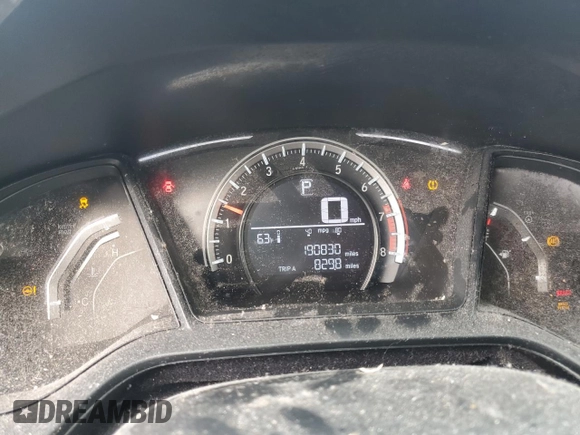 2017 Honda Civic Sedan LX with VIN 19XFC2F50HE034250, listed as a Copart auction lot 50936425 with 190,830 mi miles and Salvage Title. Bid and sale history available at carsss.com. Image 9.