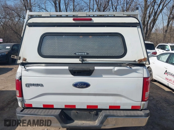 2017 Ford F-150 XL with VIN 1FTEX1E82HFA67391, listed as a IAAI auction lot 41783532 with 195,258 mi miles. Bid and sale history available at carsss.com. Image 18.