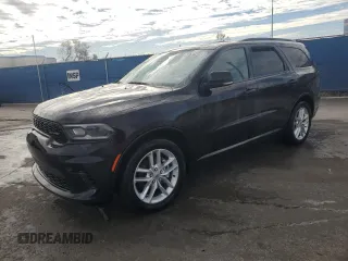 2024 Dodge Durango GT Plus with VIN 1C4RDHDG4RC118078, listed as a Copart auction lot 88797645 with 25,971 mi miles and Salvage title. Bid and sale history available at DreamBid. Image 1.