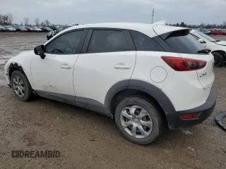 2017 Mazda CX-3 Sport with VIN JM1DKDB71H0156492, listed as a Copart auction lot 85139174 with 155,447 mi miles and Salvage Title. Bid and sale history available at carsss.com. Image 2.