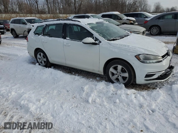 2019 Volkswagen Golf SportWagen S with VIN 3VW117AU9KM518200, listed as a Copart auction lot 83059904 with 66,341 mi miles and Clean Title. Bid and sale history available at carsss.com. Image 4.