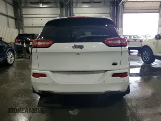 2016 Jeep Cherokee Overland with VIN 1C4PJLJB0GW302604, listed as a Copart auction lot 70624834 with 96,394 mi miles and Salvage title. Bid and sale history available at DreamBid. Image 6.