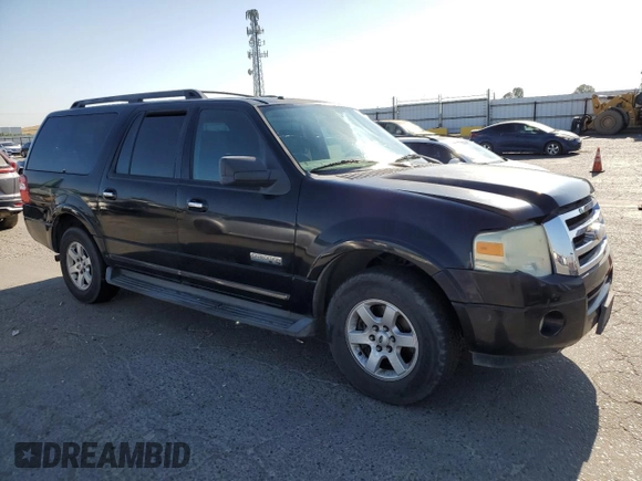 2008 Ford Expedition Max SSV with VIN 1FMFK15558LA48761, listed as a Copart auction lot 64095825 with 237,697 mi miles and Clean title. Bid and sale history available at DreamBid. Image 4.