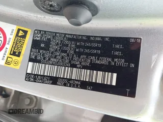2018 Toyota Highlander SE with VIN 5TDJZRFH3JS903348, listed as a IAAI auction lot 42132056 with 115,384 mi miles and . Bid and sale history available at DreamBid. Image 9.