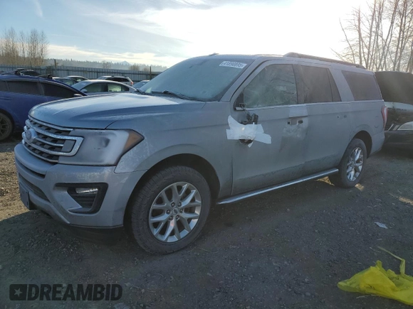2021 Ford Expedition Max XLT with VIN 1FMJK1JT6MEA20383, listed as a Copart auction lot 41890895 with 53,521 mi miles and Salvage Title. Bid and sale history available at DreamBid. Image 1.