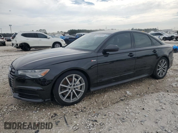 2018 Audi A6 Premium Plus with VIN WAUG3AFC9JN043198, listed as a Copart auction lot 47135845 with 61,126 mi miles and Salvage Title. Bid and sale history available at carsss.com. Image 1.