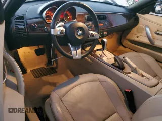 2008 BMW Z4 3.0si with VIN 4USBU53578LX04489, listed as a Copart auction lot 80902064 with 54,305 mi miles and Salvage Title. Bid and sale history available at carsss.com. Image 8.