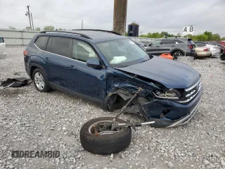 2021 Volkswagen Atlas S with VIN 1V2AP2CA7MC530601, listed as a Copart auction lot 51299205 with 81,823 mi miles and Salvage title. Bid and sale history available at DreamBid. Image 4.