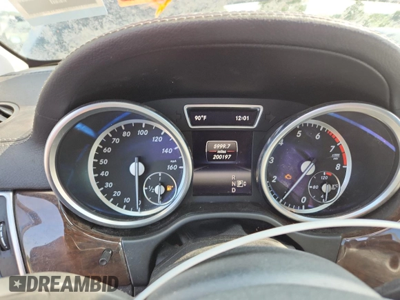 2014 Mercedes-Benz GL 450 with VIN 4JGDF7CE8EA333575, listed as a Copart auction lot 62966655 with 200,197 mi miles and Clean title. Bid and sale history available at DreamBid. Image 9.