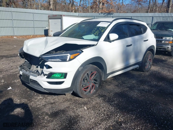 2021 Hyundai Tucson Sport with VIN KM8J3CAL8MU401425, listed as a IAAI auction lot 41426856 with 45,837 mi miles. Bid and sale history available at carsss.com. Image 17.